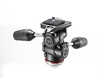 【中古】(未使用･未開封品)Manfrotto ベーシック3WAY雲台 804 アダプト クイックリリースプレート付き MH804-3W