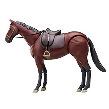 【中古】figma 馬 (茶) 約16cm ABS&ATBC-PVC製 塗装済み可動フィギュア