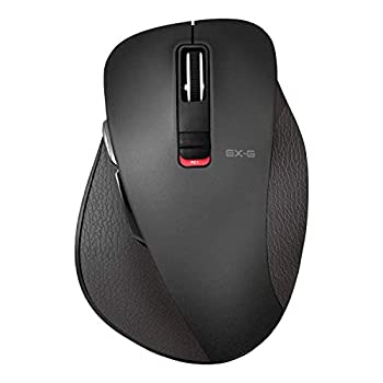 【中古】エレコム マウス Bluetooth Sサイズ 小型 5ボタン (戻る・進むボタン搭載) BlueLED 握りの極み ブラック M-XGS10BBBK