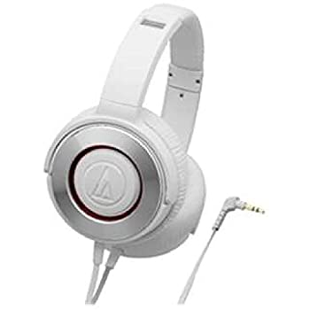 【中古】(未当て嵌める･未開封品)audio-technica SOLID BASS 受話器 密閉型 白いこと ATH-WS550 WH