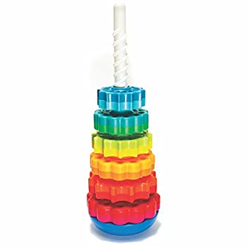 【中古】(未当て嵌める･未開封品)ファットブレイン(Fat Brain Toys) スピンアゲイン 知育手あそび 13X42糎 FA110-1 置き目品