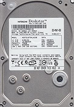 【中古】hds721075kla330、PN 0?a36095、MLC ba2588、Hitachi 750?GB SATA 3.5ハードドライブ｜スカイマーケットプラス