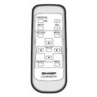 【中古】(未使用･未開封品)シャープ[SHARP]　オプション・消耗品　【0106380139】　液晶テレビ用　リモコン