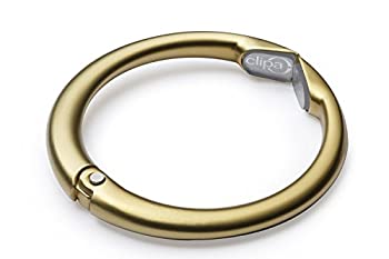 【中古】(未当て嵌める･未開封品)Clipa 2 クリッパ 御徒面子ハンガー 無光沢 ゴールド Purse Hanger 2016 [並行輸入品]
