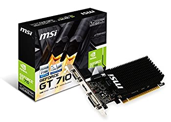 【中古】(未使用･未開封品)MSI GeForce GT710 GDDR3 1GB グラフィックスボード VD5932