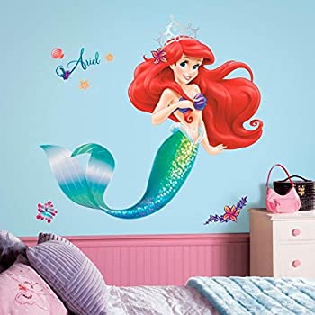 【中古】RoomMates ディズニー アリエル ジャイアント ウォールシール 【RMK2360GM】 [並行輸入品]｜スカイマーケットプラス