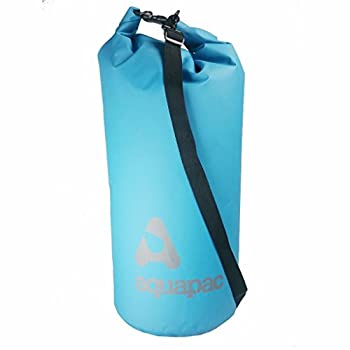 【中古】AQUAPAC 防水バッグ トレイルプルーフドライバッグ 70L ショルダーストラップ付 ブルー 738｜スカイマーケットプラス