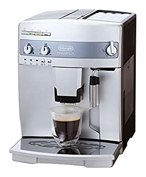 【中古】【エントリーモデル】デロンギ 全自動コーヒーメーカー マグニフィカ ミルク泡立て手動 シルバーESAM03110S｜スカイマーケットプラス
