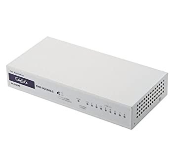 【中古】(未使用･未開封品)エレコム スイッチングハブ ギガビット 8ポート 耐熱50度 ループ防止機能 EHB-UG2A08-S｜スカイマーケットプラス 13,999円