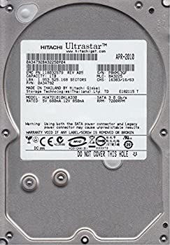 【中古】hua721010kla330、PN 0?a34792、MLC ba3225、Hitachi 1tb SATA 3.5捉え所のない運転 内蔵ドライブ・ストレージ-パソコン・周辺機器-PCパーツ