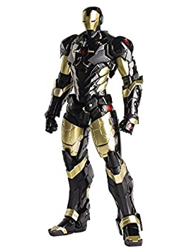 【中古】(未使用･未開封品)RE:EDIT IRON MAN #06 MARVEL NOW!ver. BLACK X GOLD ノンスケールPVC&ABS製塗装済み可動フィギュア