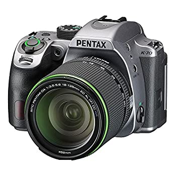 【中古】(未使用･未開封品)PENTAX デジタル一眼レフカメラ K-70 DA18-135mmWRレンズキット シルキーシルバー 防塵 防滴 -10℃耐寒 高感度 アウトドア 防滴レンズセット 169