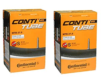 【中古】(未使用･未開封品)2本セット コンチネンタル Continental MTB 仏式チューブ 27.5x1.75-2.5(47-584/62-584) バルブ長42mm [並行輸入品]｜スカイマーケットプラス