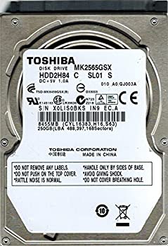 【中古】Toshiba MK2565GSX 250GB HDD2H84 C SL01 S CHINA [並行輸入品]