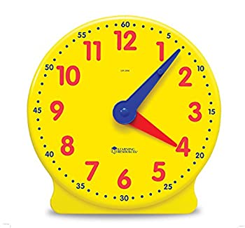 【中古】(未使用･未開封品)ラーニングリソーシズ 学習時計 教室用 34cm LSP2094-J 正規品