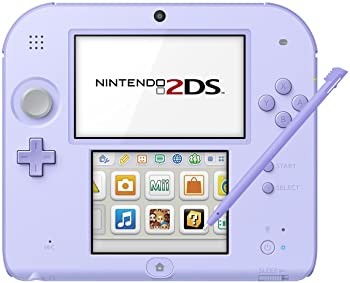 【中古】ニンテンドー2DS ラベンダー 3DSのソフトが遊べる｜スカイマーケットプラス
