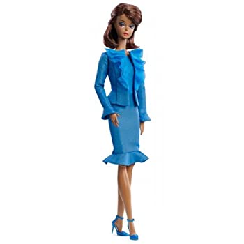 【中古】(未当て嵌める･未開封品)2016 BARBIE バービー FASHION MODEL 青写真 COLLECTION 寄せあわせ BLUE CITY シティー CHIC SUIT DOLL お人形さん DGW57 [並行輸入品]