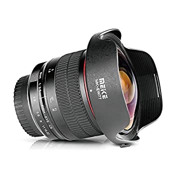 【中古】【国内正規品】 Meike 交換レンズ 魚眼レンズ MK 8mm F3.5 Nikon Fマウント用 日本語取説付 19840010