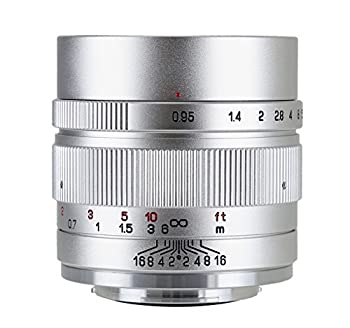 【中古】(未使用･未開封品)中一光学(ZHONG YI OPITCS) 単焦点レンズ SPEEDMASTER 35mm F0.95 II (ソニーEマウント)(シルバー)