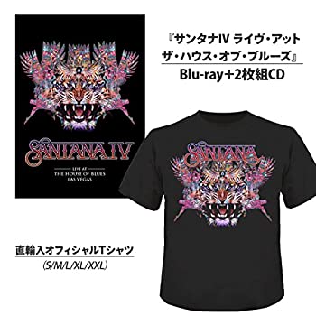 【中古】サンタナIV 『サンタナIV ライヴ・アット・ザ・ハウス・オブ・ブルーズ』【完全生産限定Blu-ray+2枚組CD+Tシャツ(Lサイズ)(日本語解説書封入/日|スカイマーケットプラス