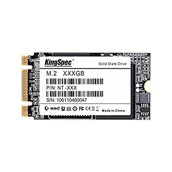 【中古】(未使用･未開封品)KingSpec 128GB 2242 M.2 SATA MLC キャッシュ搭載 Thinkpad X240 X240s X250 専用 SSD ハードディスク