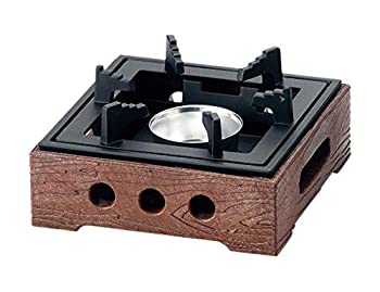 【中古】(未当てはめる･未開封品)軽銀民芸こんろ B-1 茶 M11-503/62-6792-41