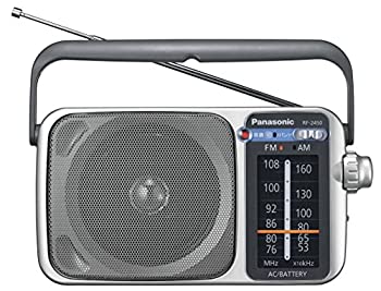 【中古】(未使用･未開封品)パナソニック FM/AM 2バンドレシーバー (シルバー) RF-2450-S