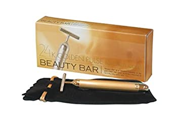 【中古】エムシービケン ビューティーバー Beauty Bar 24K　電動美顔器　防水　日本製 シリアルナンバー付 正規品 2点セット [並行輸入品]｜スカイマーケットプラス