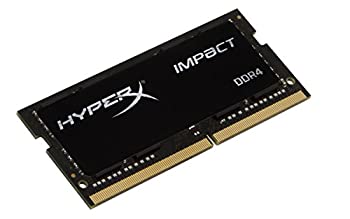 【中古】(未使用･未開封品)キングストン Kingston ノート用 オーバークロック PC メモリ DDR4-2666 16GB HyperX Impact SODIMM HX426S15IB2/16