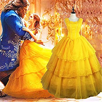 【中古】(SANTAT)2017年 新登場 ディズニー 美女と野獣 ベル コスチューム レディース (Small)画像