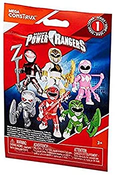 【中古】【非常に良い】Mega Construx Power Rangers Blindバッグシリーズ1???白レンジャー