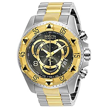 【中古】[インビクタ] ウオッチ 慰安旅行52ミリメートルステンレススチールゴールド+ステンレススチールガンメタルダイヤルG10.211石英 24732
