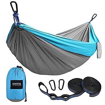 【中古】Kootek ダブル キャンピング ハンモック ポータブル〔並行輸入品〕