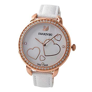 【中古】SWAROVSKI スワロフスキー 5242514 マザーオブパール AILA DAY Watch HEART レディース [並行輸入品]｜スカイマーケットプラス