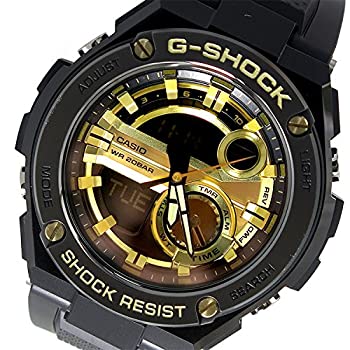 【中古】CASIO(カシオ) 腕時計 G-SHOCK G-STEEL Gスチール GST-210B-1A9 ブラック×ゴールド メンズ [並行輸入品]