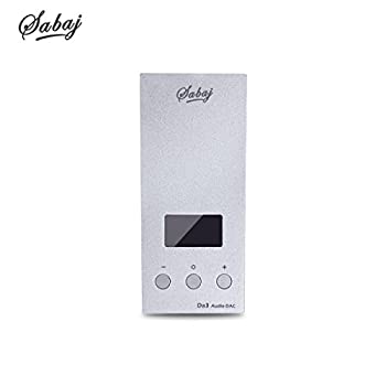 【中古】【非常に良い】Sabaj Da3 ポータブルヘッドホンアンプ ハイレゾ対応/高品質DAC内蔵/バランス出力とアンバランス出力が付き DSD512 USB DAC