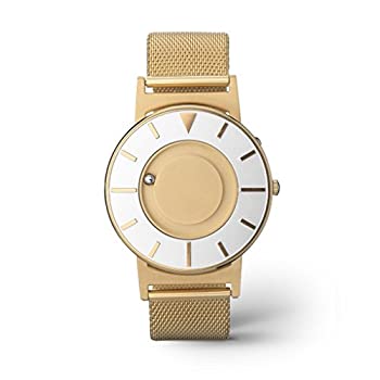 【中古】【イワン】 EONE BRADLEY TIMEPIECE STEEL MESH イワンブラッドリータイムピーススチールメッシュ (Gold) [並行輸入品]