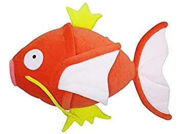 【中古】【非常に良い】ポケットモンスター ぬいぐるみ雑貨シリーズ もちふわクッション コイキング 全長50cm｜スカイマーケットプラス