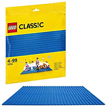 【中古】(未当て嵌める･未開封品)レゴ(LEGO) 古典派音楽 基本原則板 青色 10714 セット-おもちゃ