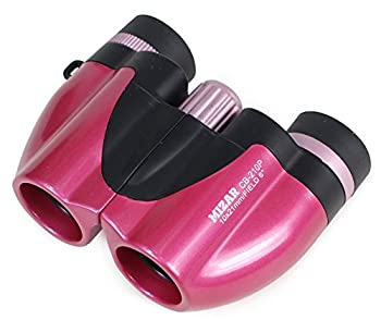 【中古】(未使用･未開封品)MIZAR(ミザールテック) 双眼鏡 10倍 21mm 口径 ポロプリズム式 コンパクト ワインレッド CB-210P