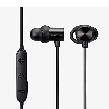 【中古】(未使用･未開封品)エレコム Bluetooth搭載ダイナミック密閉型カナルイヤホン（ブラック）ELECOM LBT-HPC21MPBK