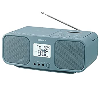 【中古】(未使用･未開封品)ソニー SONY CDラジオカセットレコーダー CFD-S401 : FM/AM/ワイドFM対応 大型液晶/カラオケ機能搭載 電池駆動可能 ブルーグレー CFD-S401 LI