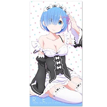 【中古】Re:ゼロから始める異世界生活 レム ドキドキ ビッグタオル 約120×60cm
