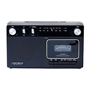 【中古】(未使用･未開封品)ANABAS(アナバス) ラジオカセットレコーダー