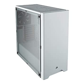 【中古】(未当て嵌める･未開封品)Corsair Carbide 275R -White- 真っただ中円柱型パソコン入れもの [アクリルパネルモデル] CS7222 CC-9011131-WW