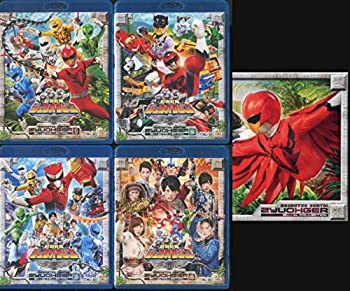【中古】動物戦隊ジュウオウジャー Blu-ray COLLECTION 初回BOX付全4巻セット [マーケットプレイス Blu-rayセット]｜スカイマーケットプラス