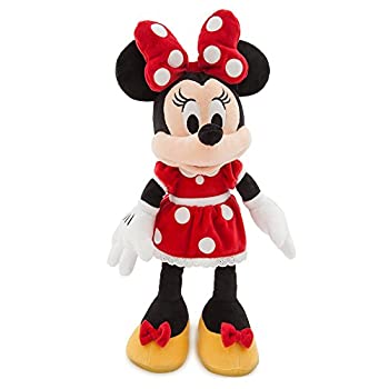【中古】(未使用･未開封品)Disney ディズニー Minnie Mouse Plush ミニーマウス ぬいぐるみ レッド 中サイズ 18インチ 46cm 2018 [並行輸入品]