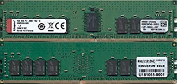 【中古】キングストン KSM26RD8/16MEI 16GB DDR4 2666MHz ECC CL19 2Rx8 1.2V Registered DIMM チップ固定 Micron E IDT