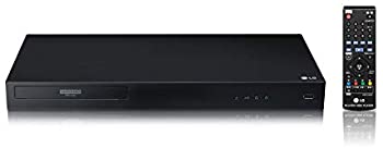 【中古】(未当て嵌める･未開封品)LG 4K Ultra 固定ディスク ブルーレイプレーヤー 4K繰り上げる取り替えっこ HDR10相応う Dolby Vision相応う UBK80