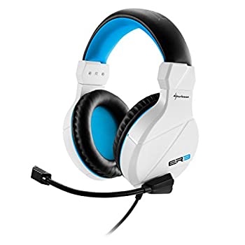 【中古】【非常に良い】Sharkoon RUSHシリーズ 40mmドライバ採用ゲーミングヘッドセット RUSH ER3 WHITE EDITION 日本正規代理店品